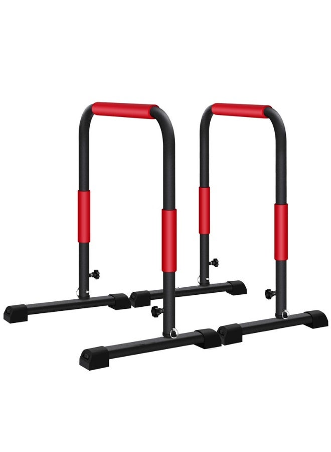 سبورت كيو متوازي تمارين قابل للتعديل للجيم المنزلي – جهاز ديبس احترافي – عارضة ضغط وتمارين كاليستنكس متعددة الاستخدام – قاعدة ثابتة مانعة للانزلاق – معدات لياقة بدنية للرجال والنساء - Image 2